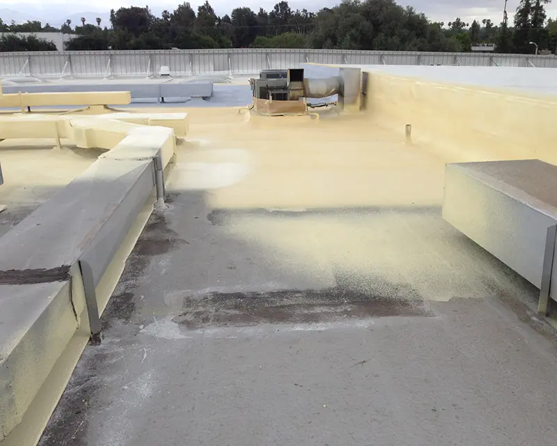 New Foam Roofing Installation in Yucaipa, California