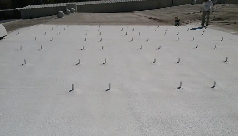 Commercial Building Roof Coating