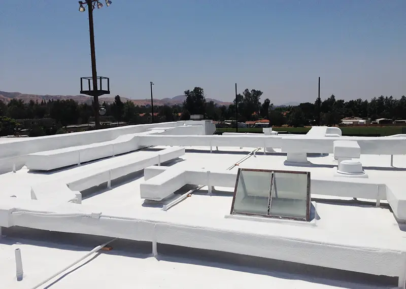 Spray Polyurethane Foam Roof System Calimesa