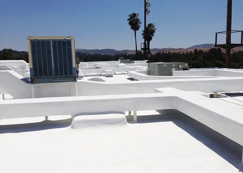 Polyurethane Foam Roofing Systems Installation Highland