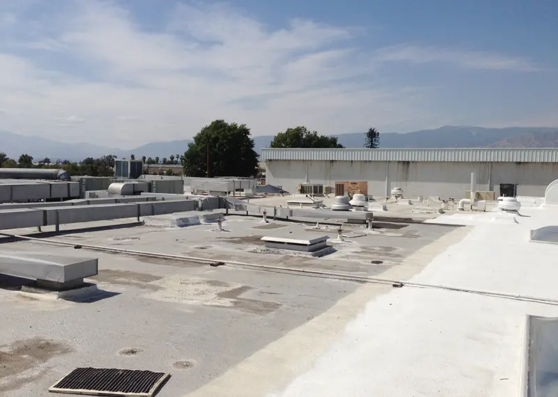 White Roof Insulation Coating near Montclair, CA